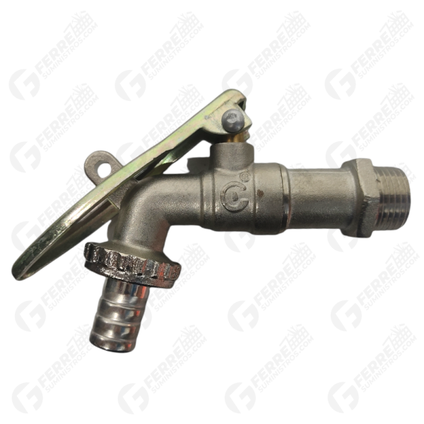 Llave Para Manguera De Chorro De Bola 1/2" Portacandado