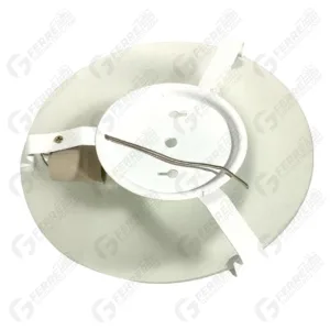 Lámpara Plafón con Plato 25 cm Perlada