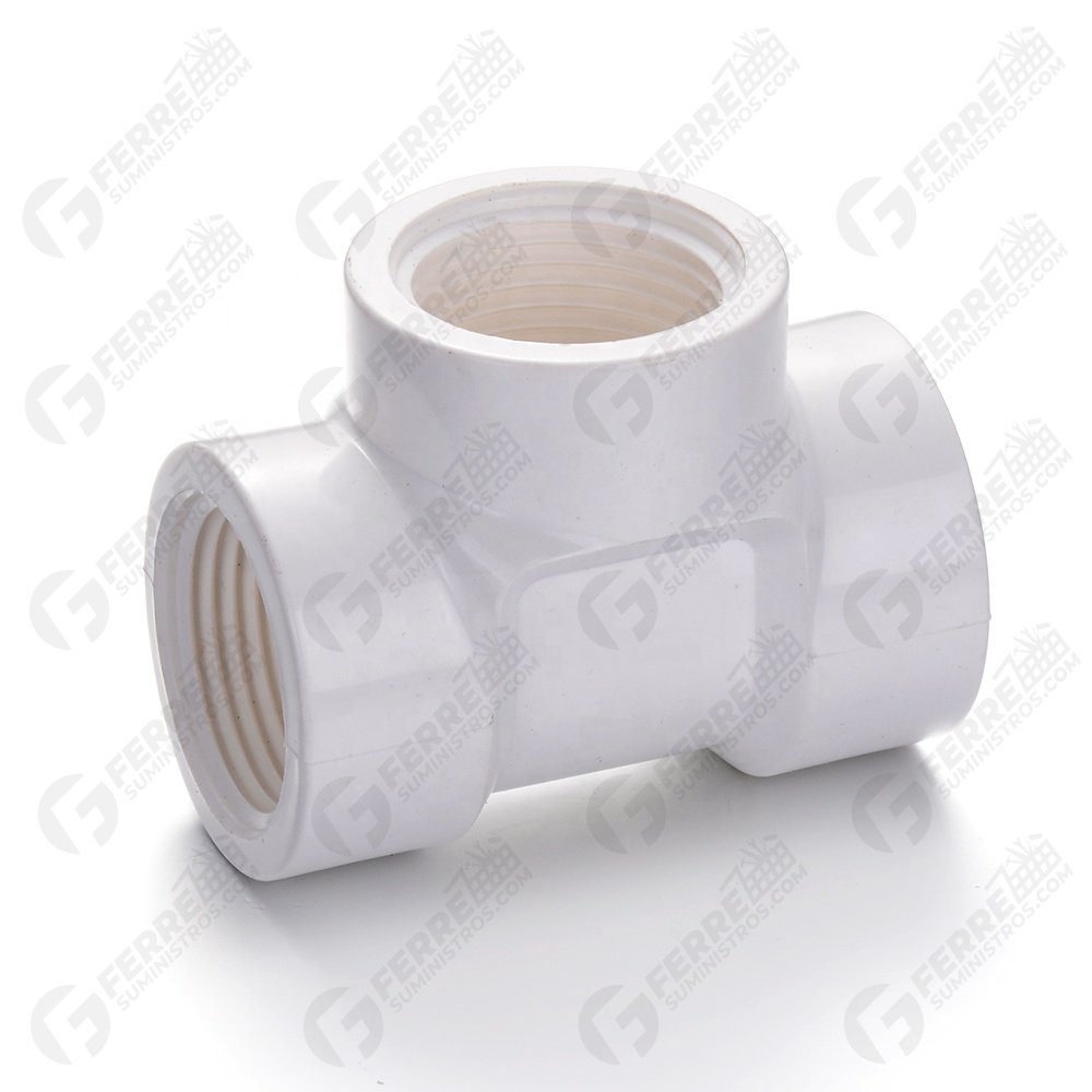 Tee Plástica Roscada