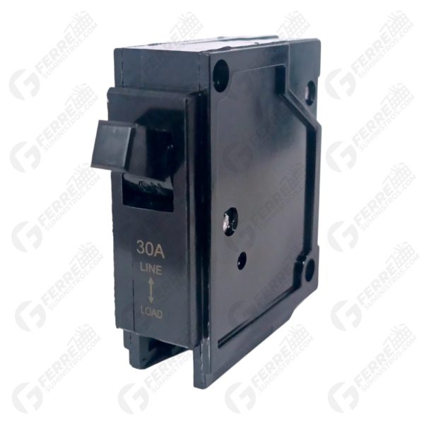 Breaker Eléctrico para Empotrar 1 Polo x 30 Amperes Económico