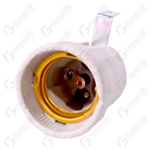 Sócate de Porcelana con Pata Rosca E-27