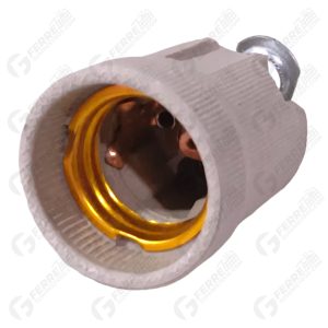 Sócate de Porcelana para Niple Rosca E-27
