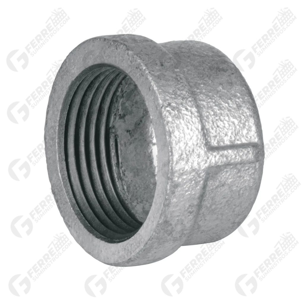 Tapa Roscada Roto Tapa Galvanizada Hembra Roscada Reforzada - Ferresuministros.com ...