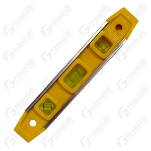 Nivel Torpedo 3 Gotas Magnético Amarillo