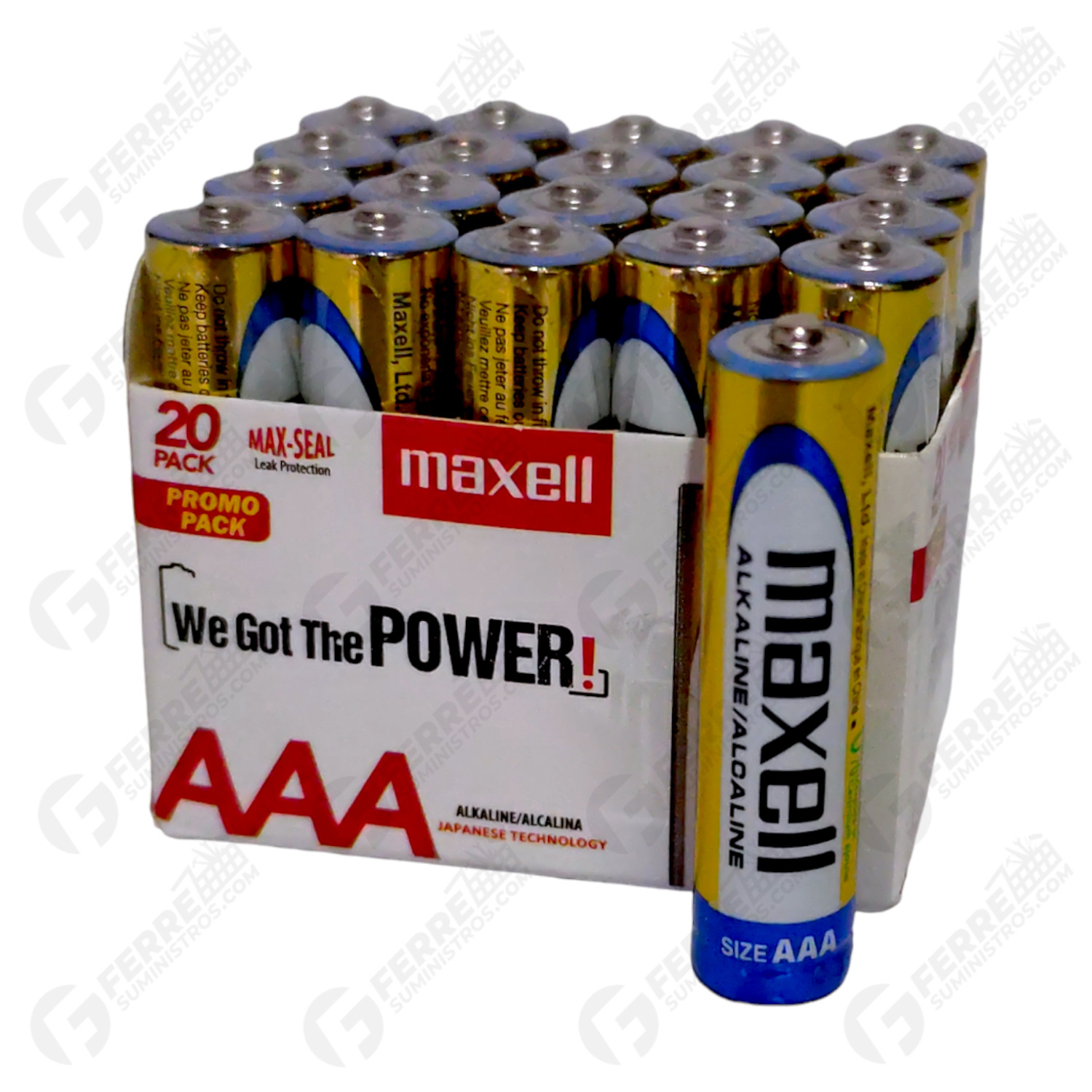 Pila Alcalina "AAA" MAXELL