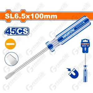 Destornillador Plano Magnético 1/4 x 4" WADFOW