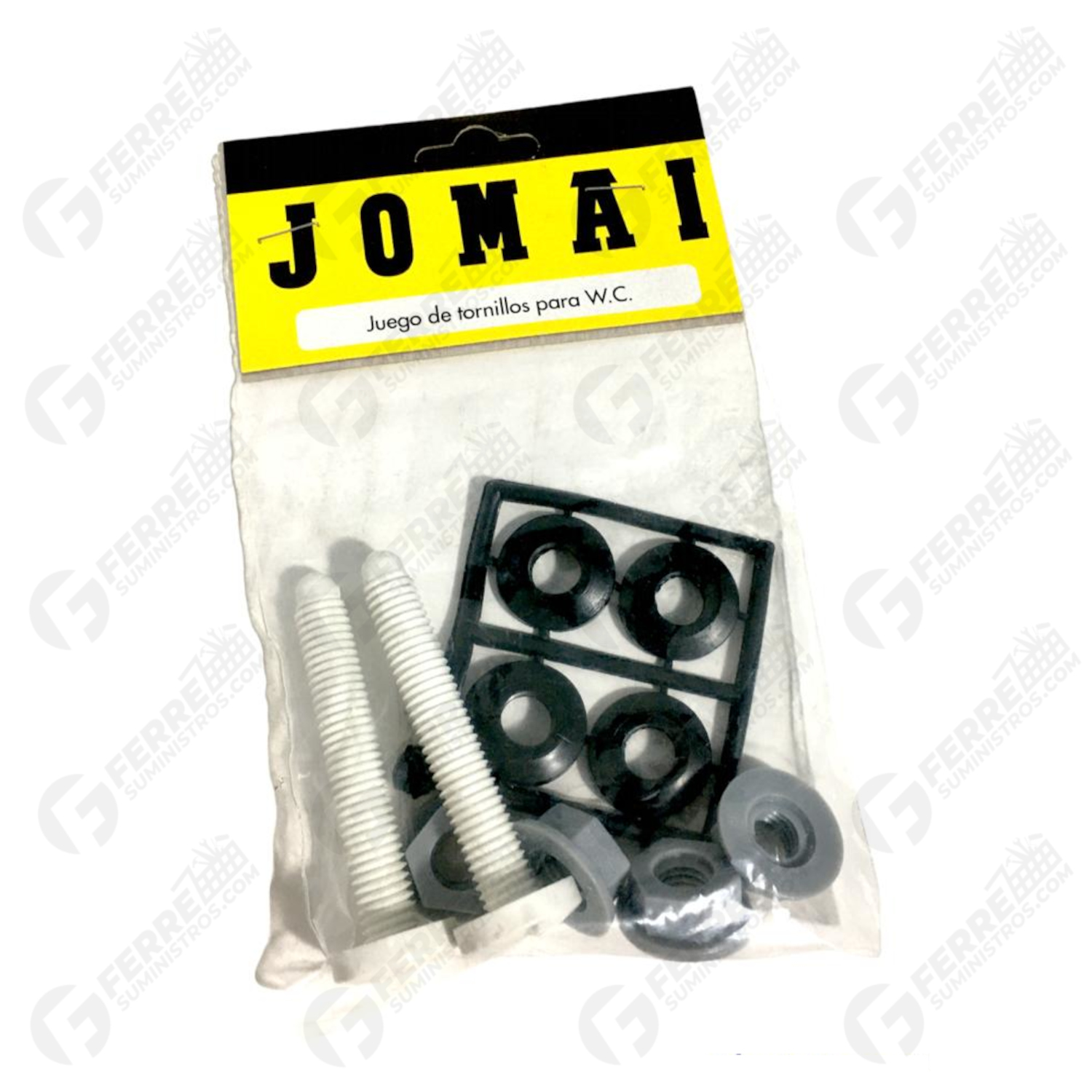 Tornillos PVC para Tanque de Poceta o Sanitario JOMAI