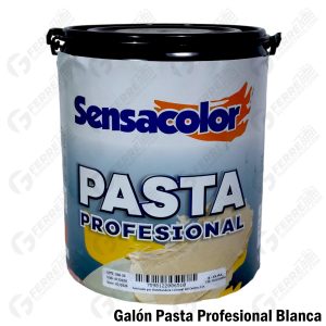 Pasta Profesional Blanca para Paredes Galón SENSACOLOR