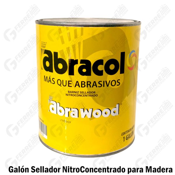 Sellador Nitro Concentrado para Madera en Galón ABRACOL