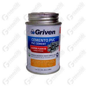 Pega PVC Extra Fuerte 1/32GL Agua Fría GRIVEN