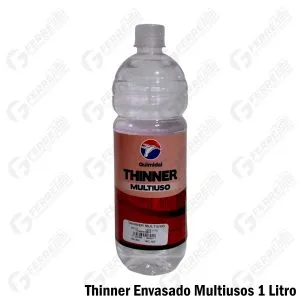 Thinner Envasado Multiusos 1 Litro QUIMIDAL