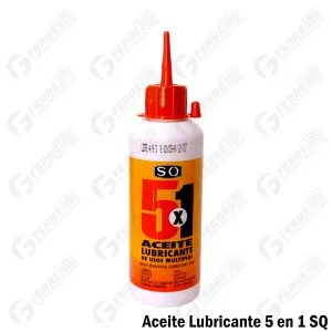 Aceite Lubricante Multiusos 5 en 1 Gotero 115cc SQ
