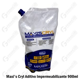 Maxi's Cryl Aditivo Impermeabilizante Acrílico 900ml