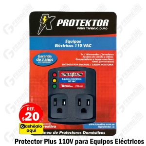 Protector Eléctrico para Equipos 110V ICREATIVA - Modelo PEE-110