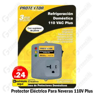 Protector Eléctrico para Neveras Doméstica Plus 110V ICREATIVA - Modelo PRDP-110