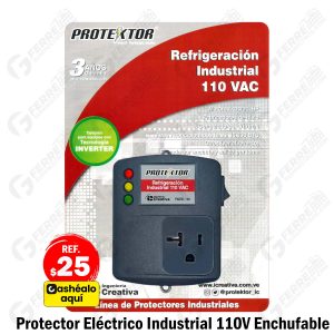 Protector Eléctrico para Refrigeración Industrial 110V Enchufable ICREATIVA - Modelo PARE-110