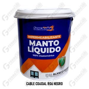 Cable Coaxial Rg6 Negro