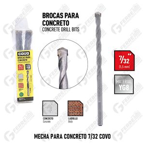 Mecha para Concreto 7/32 COVO