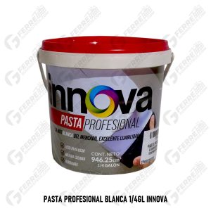 Pasta Profesional Blanca 1/4 Galon INNOVA