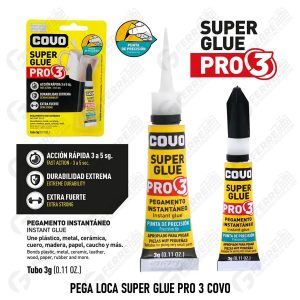 Pega Loca Super Glue Pro 3 COVO