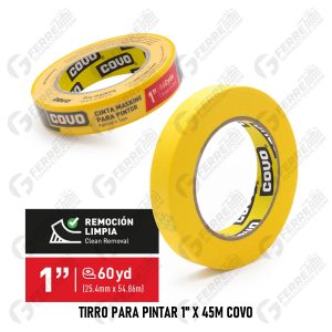 Tirro Para Pintar 1" X 45m COVO