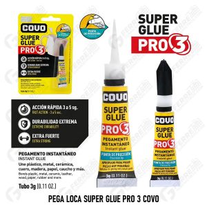 Pega Loca Super Glue Pro 3 COVO