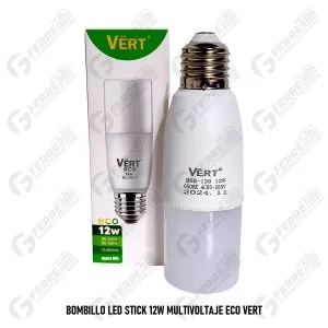 Bombillo LED Stick 12W Multivoltaje ECO VERT