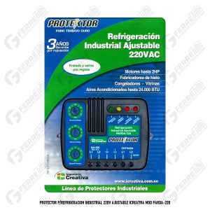 Protector para Refrigeracion Industrial 220V Ajustable ICREATIVA Mod PARDA-220