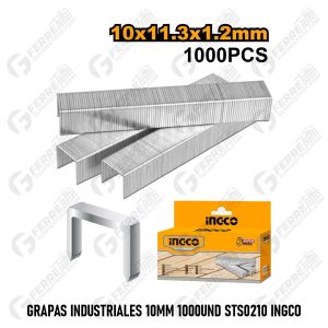 Grapas Industriales 10mm 1000Und STS0210 INGCO
