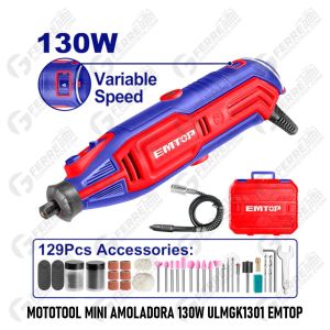 Mototool Mini Amoladora 130W ULMGK1301 EMTOP