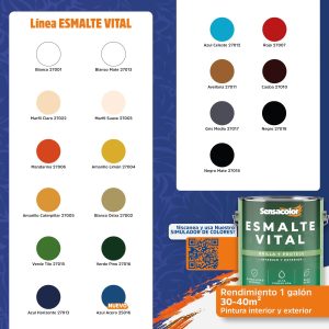 Pintura de Esmalte (Aceite) en Galón