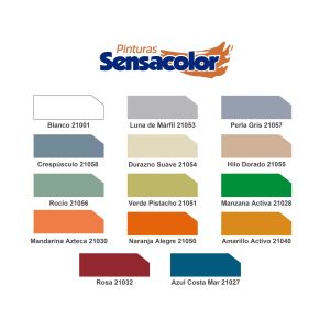 Pintura de Caucho Satinado Premium SENSACOLOR