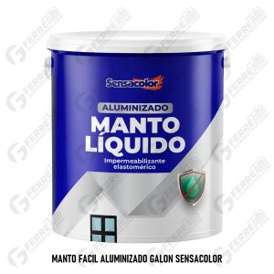 Manto Fácil Aluminizado Galón SENSACOLOR