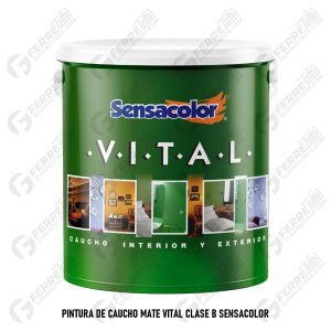 Pintura de Caucho Mate VITAL Clase B SENSACOLOR