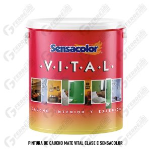 Pintura de Caucho Mate VITAL Clase C SENSACOLOR