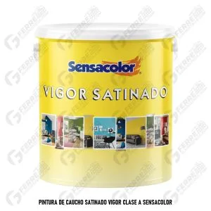 Pintura de Caucho Satinado VIGOR Clase A SENSACOLOR