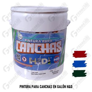 Pintura para Canchas en Galón H&D