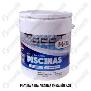 Pintura para Piscinas en Galón H&D