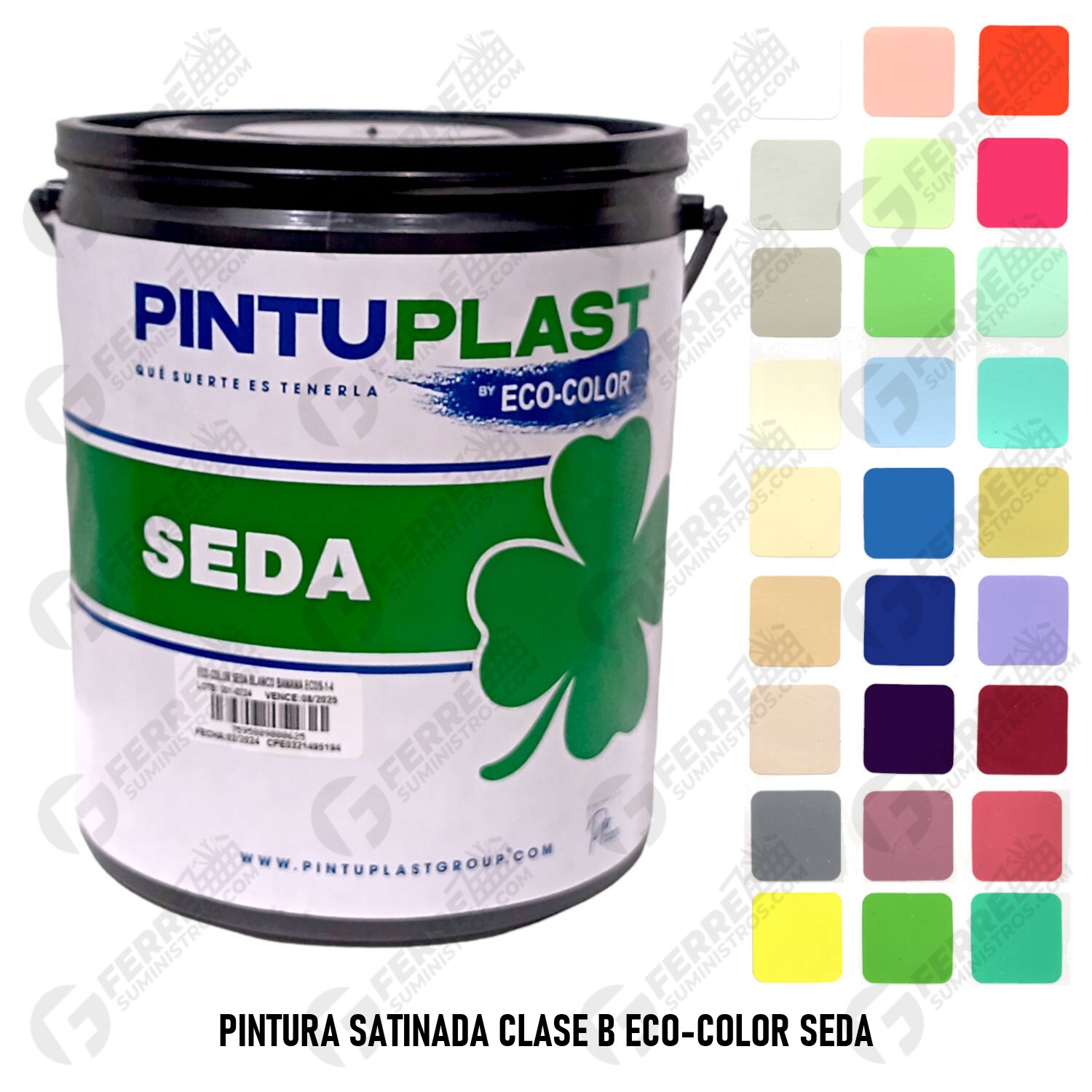 Pintura Satinada Clase B ECO-COLOR SEDA
