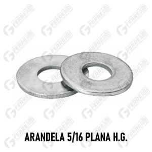 Arandela 5/16" Plana H.G.