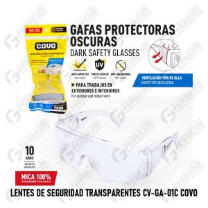 Lentes de Seguridad Transparentes CV-GA-01C COVO