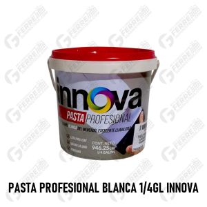 Pasta Profesional Blanca 1/4 Galon INNOVA