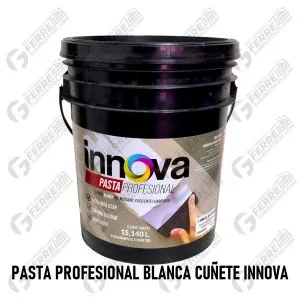 Pasta Profesional Blanca Cuñete INNOVA