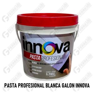 Pasta Profesional Blanca Galon INNOVA
