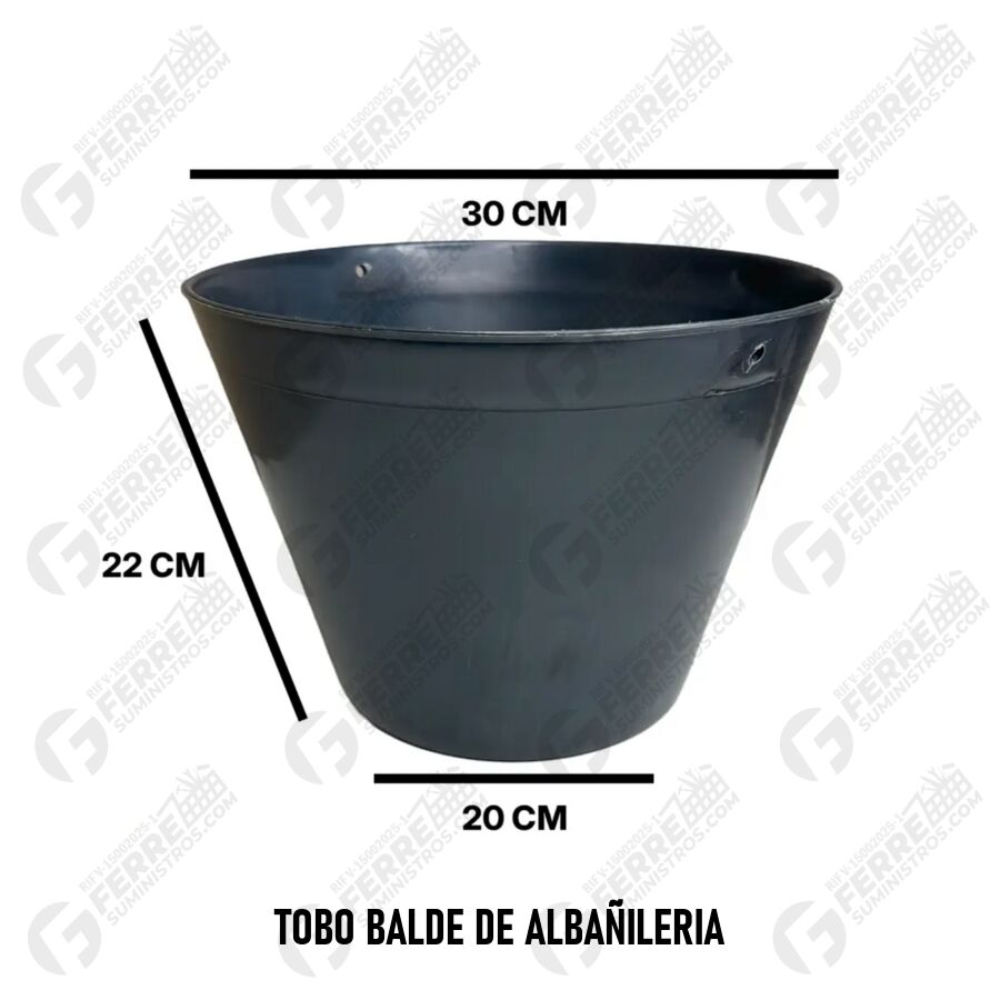 Tobo Balde de Albañilería