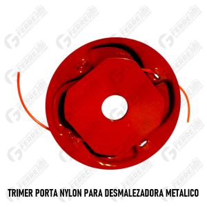 Trimer Porta Nylon para Desmalezadora Metalico
