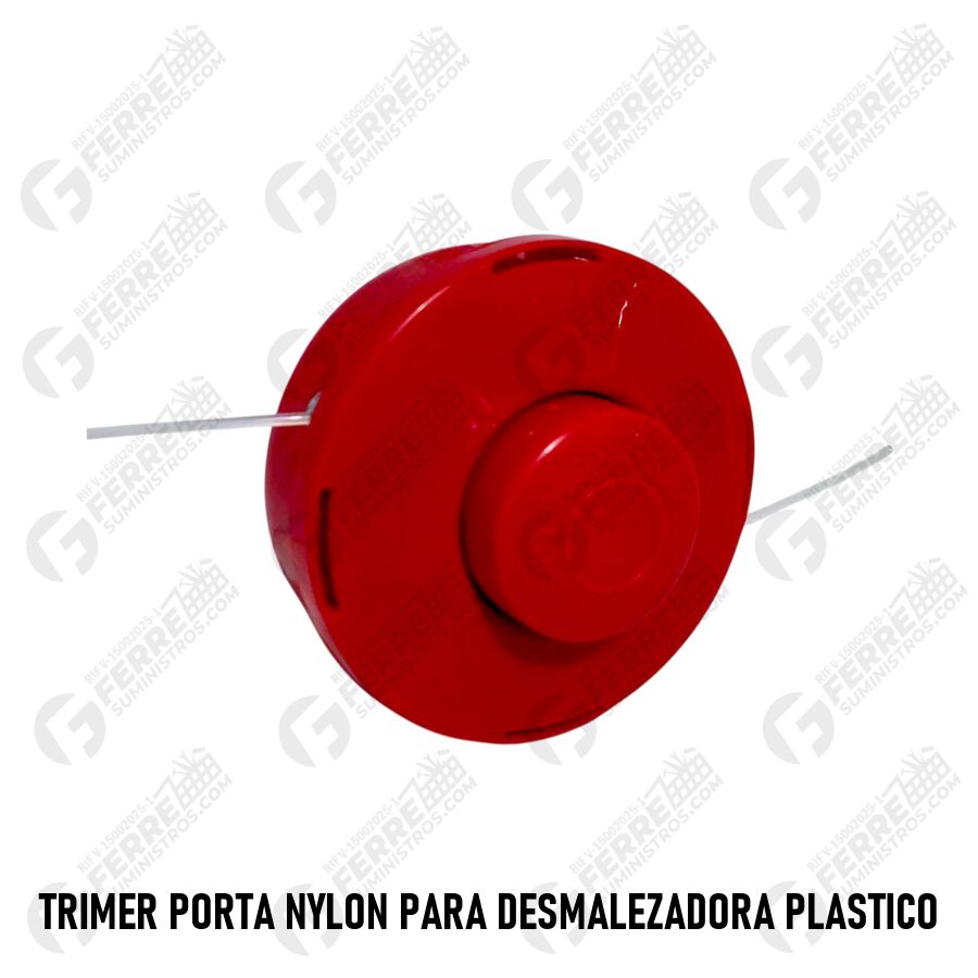 Trimer Porta Nylon Plástico para Desmalezadora