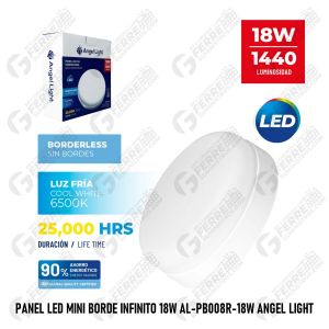 Panel LED Mini Borde Infinito 18W AL-PB008R-18W ANGEL LIGHT