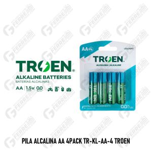Pila Alcalina AA 4pack TR-KL-AA-4 TROEN