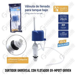 Surtidor Universal con Flotador GV-MP017 GRIVEN